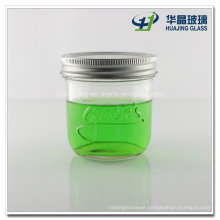 Custom Made Wide Mouth 250ml 8oz Jam Glass Jar